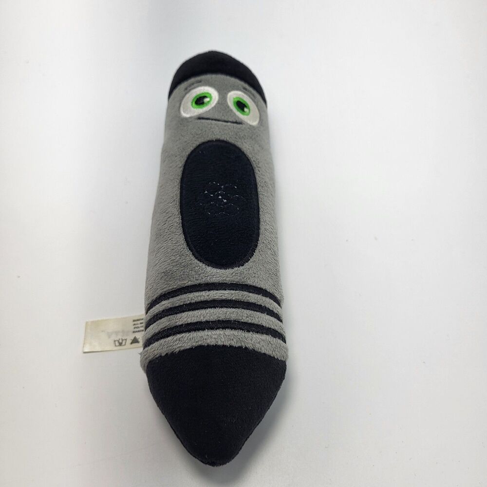 Baby First TV Color Crew 8" Plush Talking Toy Black Crayon - TESTED & WORKS